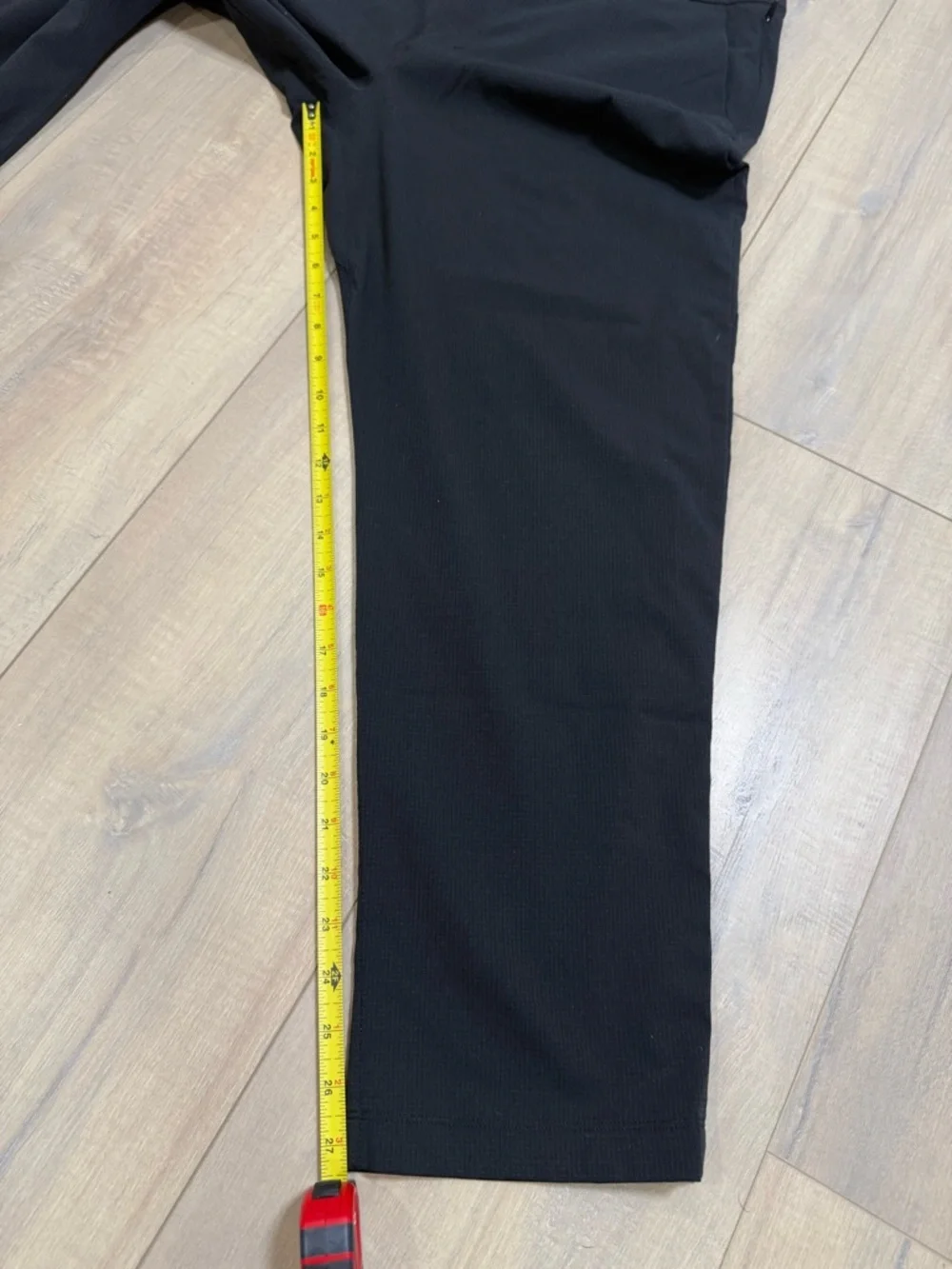 lululemon athletica Men's Black Dress Pants - Tailored Straight